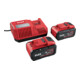 FLEX Akku-Ladegerät-Set Power 88 R Set P-Set 18-88 R-1