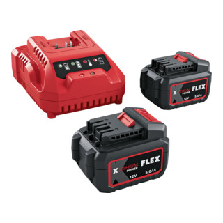 Flex Set batterie P-SET Power 12-55 Q avec chargeur 12-55 Q