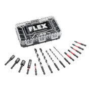 Flex Set de forets/embouts DB 15, 15 pièces