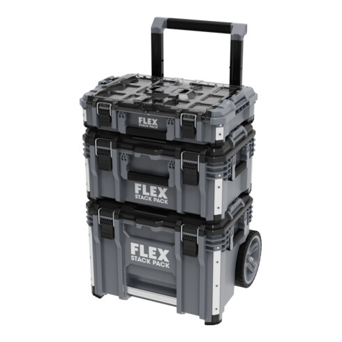 FLEX Set de valises de transport 1 STACK PACK TK-L SP SET-1
