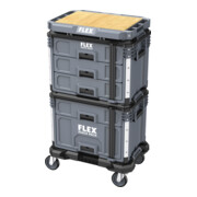 FLEX Set de valises de transport 2 STACK PACK TKL SP SET 2