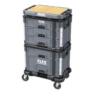 FLEX Set valigie da trasporto 2 STACK PACK TKL SP SET 2