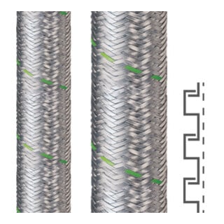 flexa Metallschutzschlauch SPR-EDU-AS AD14 verzinkt VDE-geprüft