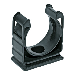 flexa Support de tuyau en plastique RQH AD15,8sw noir
