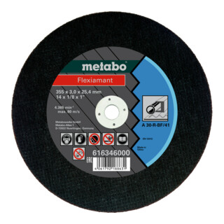 Metabo Flexiamant super acier