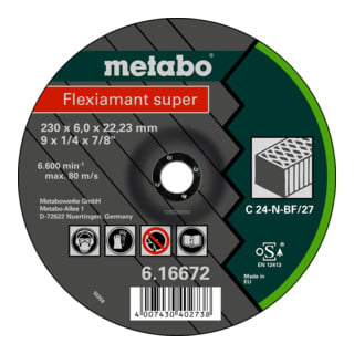 Metabo Disque à tronçonner diamanté UP Universal