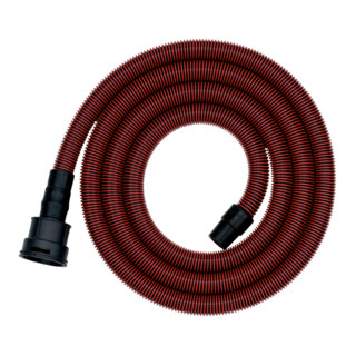 Flexible d’aspiration, Ø 27 mm, longueur 3,5 m, raccords 58 mm/ 30 mm intérieur/ 35 mm extérieur, antistatique metabo