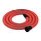 Flexible d'aspiration, Ø 35 mm, longueur 4,0 m, raccords 58 mm/ 25 mm intérieur/ 35/45 mm extérieur, antistatique metabo