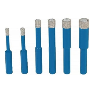 Fliesenbohrset DDT HEX 6-tlg.D.5,6,8,10,12,14mm Schaft HEX TYROLIT