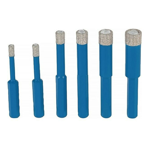 Fliesenbohrset DDT HEX 6-tlg.D.5,6,8,10,12,14mm Schaft HEX TYROLIT