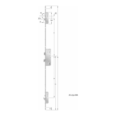 Fliether HT-Mehrfachverrieg.AS2750 PZ,8/92,D45,SA,16kt,B003