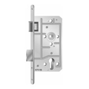 Fliether KFV Einsteckschloss 113-1/2,BB72/8,D55,F20x235rd,ms pol. St-FA,DR