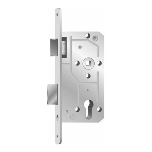 Fliether KFV Einsteckschloss 114-1/2,BB72/8,D55,F20x235rd,ER,DL
