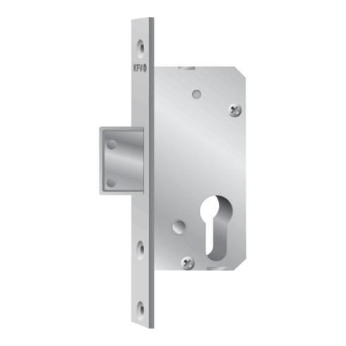 Fliether PT-Einsteckriegelschl.60- PZ,D30,24kt,DL/DR,U-St.Ed