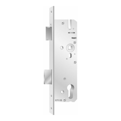 Fliether Serrure à encastrer PT 59-PZW 8/92,D40,24kt,Acier inoxydable