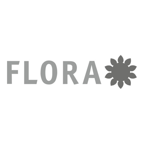 Flora Alu-Rechen Arbeitsb. 750mm Zinken-L. 120mm,28 Zinken verz. Stieldülle,o. Stiel