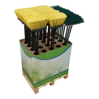 floraworld Balai polyvalent et balai de jardin et de rue FWDisplay Classic