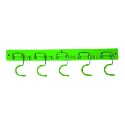 floraworld Barre porte-outils 5 crochets 48 cm 5 supports plastique