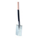 floraworld bêche de jardin 180 mm avec manche 850 mm-1