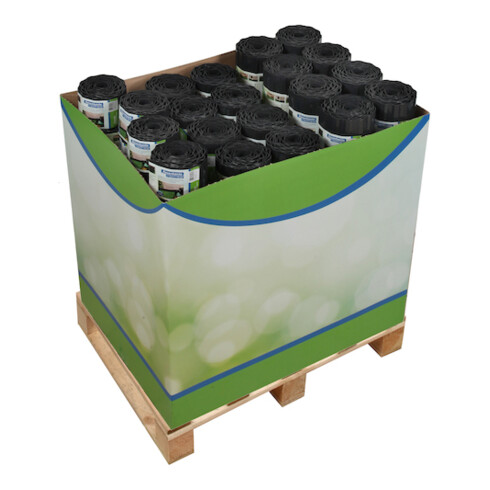 floraworld Bordures de pelouse anthracite 3 tailles FW ClassicDisplay