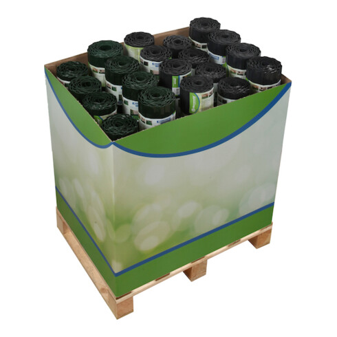 floraworld Bordures de pelouse vertes et anthracite FW ClassicDisplay