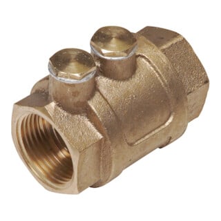 floraworld Clapet anti-retour 1 1/4" FIP laiton avec double ventilation