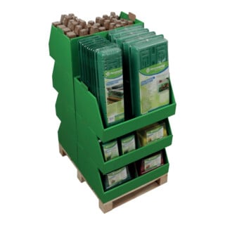 floraworld Display "Anzucht" 1/2 Palette