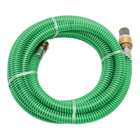 floraworld Ensemble de tuyau 7m, robinetterie 1" en laiton, vert