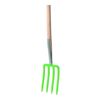 floraworld Fourche à bêche 180 mm 4 dents avec manche