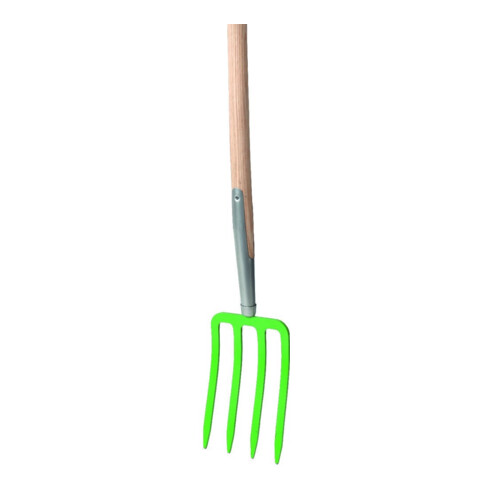 floraworld Fourche à bêche 180 mm 4 dents avec manche