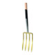floraworld Fourche à bêcher 190 mm 4 dents avec manche-1