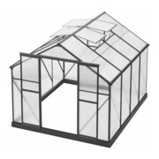 floraworld Gewächshaus Premium 7 m² 294x244x227cm (BxTxH)