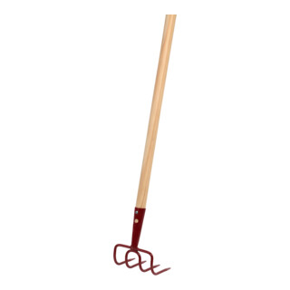 floraworld Houe de jardin 4 dents avec manche