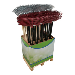 floraworld Laubbesen + Laub- u.Rasen besen FWDisplay