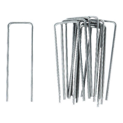 floraworld Lot de 10 supports de fixation pour terre en acier inoxydable