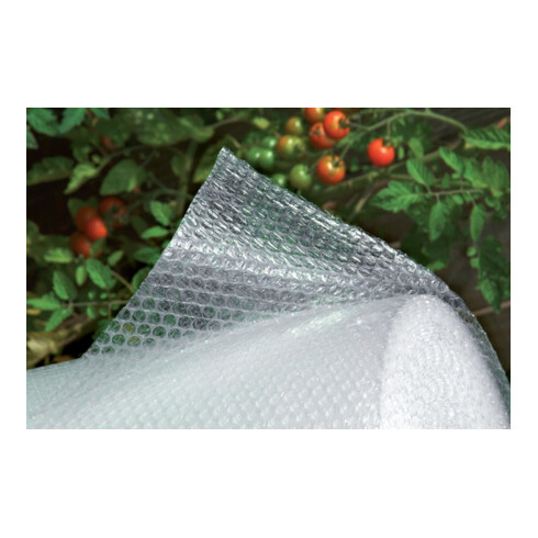 floraworld Luftpolster-Isolierfolie 0,5x5m,80my,10mm Noppen