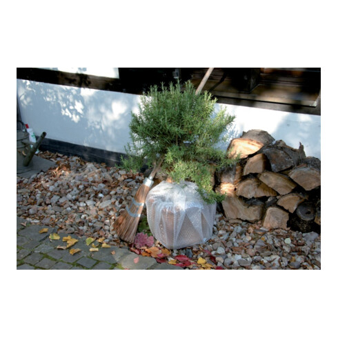 floraworld Luftpolster-Isolierfolie 0,5x5m,80my,10mm Noppen