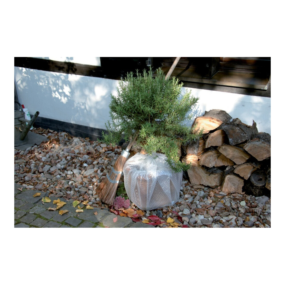 floraworld Luftpolster-Isolierfolie 0,5x5m,80my,10mm Noppen
