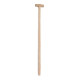 floraworld Manche de pelle en T 850/40 mm frêne droit-1