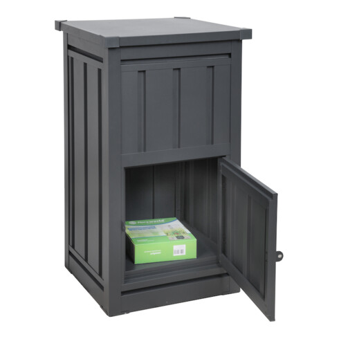 floraworld Paketbox B63 x H55 x T109 cm anthrazit
