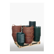 floraworld Panier de jardin en plastique et osier Classic FWDisplay