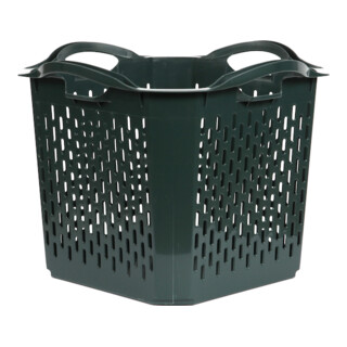 floraworld Panier de jardin STACK 40 litres vert