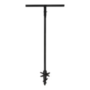floraworld Perceuse manuelle D 12,5 cm 100 cm avec poignée transversale