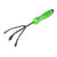 floraworld Petite brosse en inox avec poignée ergonomique-1