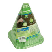 floraworld Pflanzenhut 10er Set Kunststoff, grün