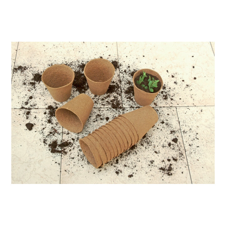 floraworld Pots de semis 8 cm 16 pcs