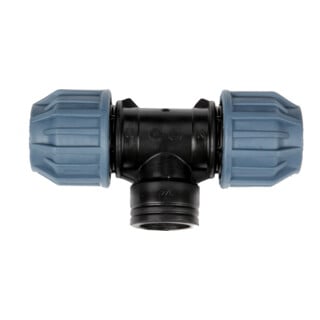 floraworld PP-T-Rohr-Verschraubung IG 19mm(3/4") für 25mm Rohr