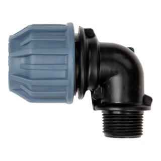 floraworld PP-Winkel-Rohr-Verschraub ung AG 19mm(3/4") für 25mm Rohr