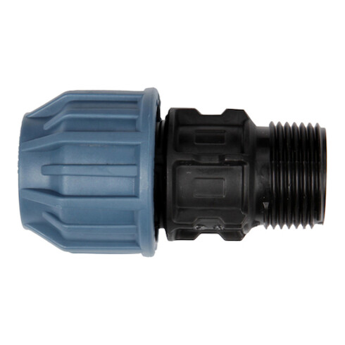 floraworld Raccord fileté mâle PP 25 mm (1") pour tube 25 mm