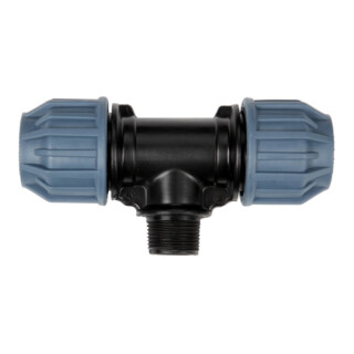 floraworld Raccord fileté mâle PP-T 19 mm (3/4") pour tube 25 mm